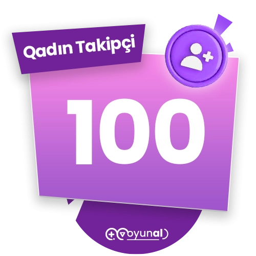100 qadın takipçi