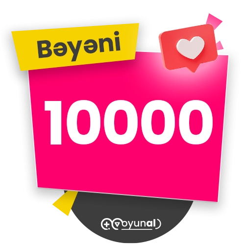 10000 TikTok Bəyənisi