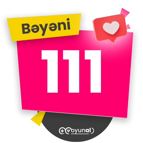 111 TikTok Bəyənisi