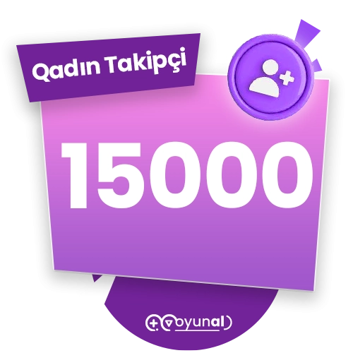 15000 qadın takipçi