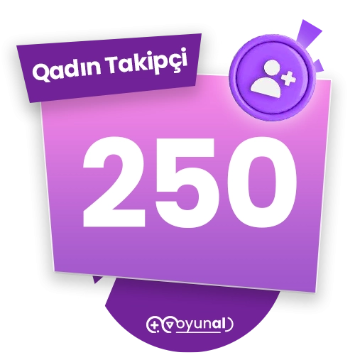 250 qadın takipçi