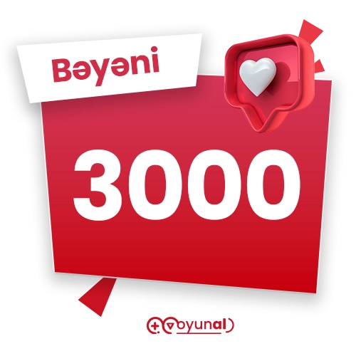 3000 bəyəni