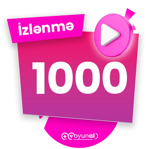 İnstagram 1000 izlənmə