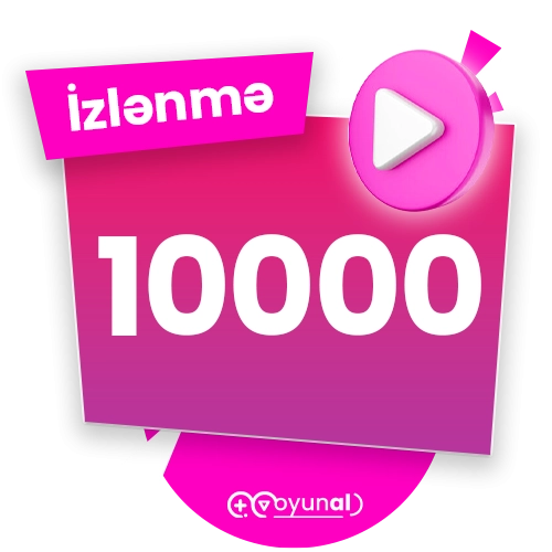 İnstagram 10000 izlənmə