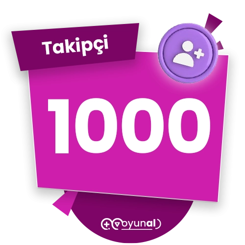 TikTok 1000 Takipçi