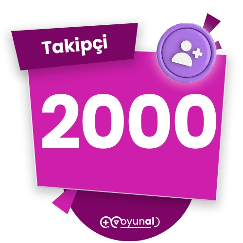 TikTok 2000 Takipçi
