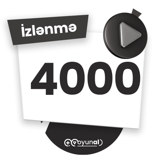 TikTok 4000 izlənmə