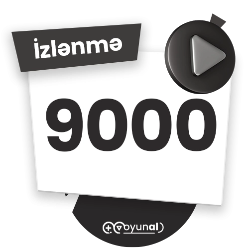 TikTok 9000 izlənmə